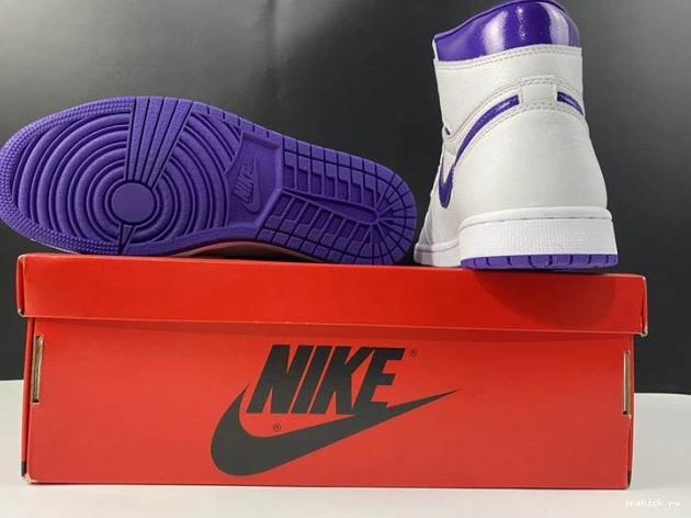 Rep Onekick CD0461-151 JORDAN COURT RETRO HIGH 1 PURPLE AIR 0523